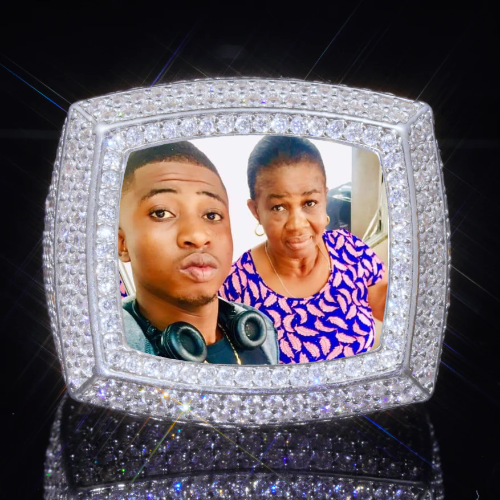 3D CUSTOM PICTURE ICED RING
