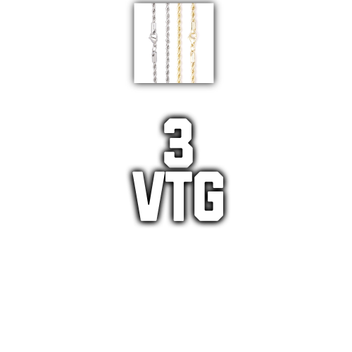 Custom Letters Baguette Two Layer Necklace