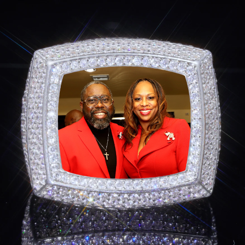 3D CUSTOM PICTURE ICED RING
