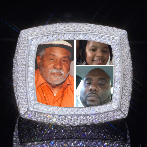 3D CUSTOM PICTURE ICED RING