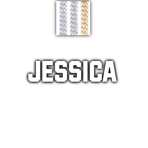 Custom Letters Baguette Two Layer Necklace