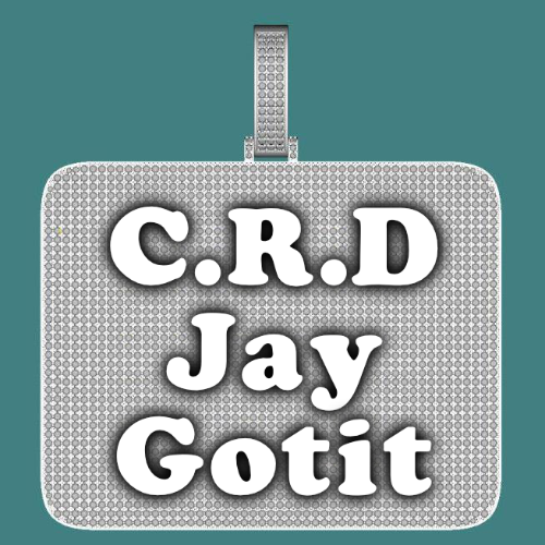 CUSTOM LETTER NECKLACE 3D BIG SQUARE