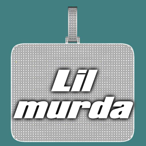 CUSTOM LETTER NECKLACE 3D BIG SQUARE