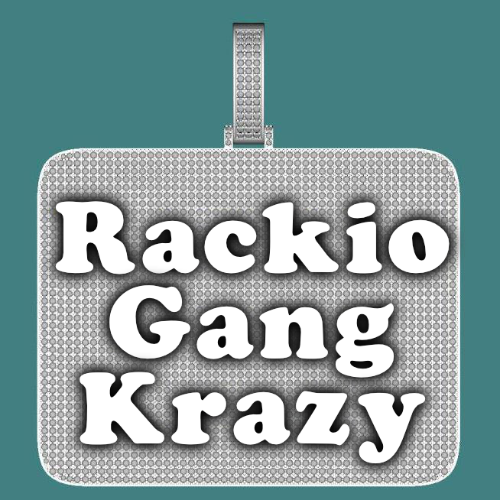 CUSTOM LETTER NECKLACE 3D BIG SQUARE
