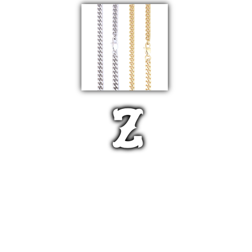 Custom Letters Freibeuter Font Necklace