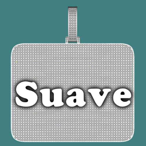 CUSTOM LETTER NECKLACE 3D BIG SQUARE