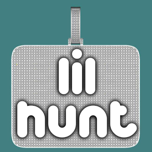 CUSTOM LETTER NECKLACE 3D BIG SQUARE