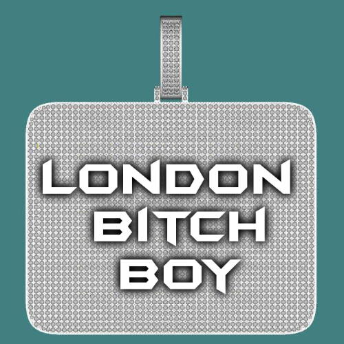 CUSTOM LETTER NECKLACE 3D BIG SQUARE