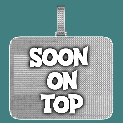 CUSTOM LETTER NECKLACE 3D BIG SQUARE