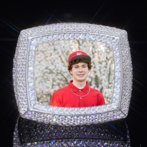 3D CUSTOM PICTURE ICED RING
