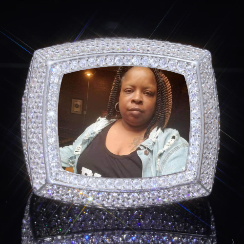 3D CUSTOM PICTURE ICED RING