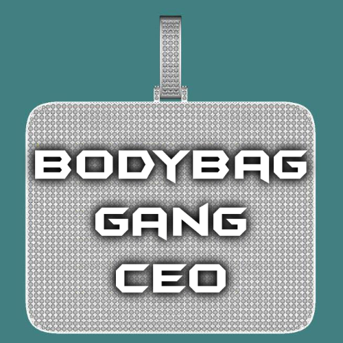 CUSTOM LETTER NECKLACE 3D BIG SQUARE