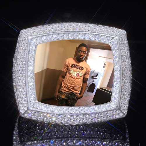 3D CUSTOM PICTURE ICED RING