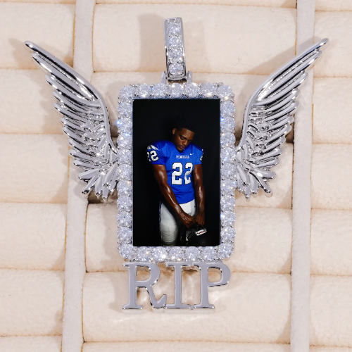 RIP WING 3D CUSTOM PICTURE PENDANT