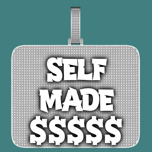 CUSTOM LETTER NECKLACE 3D BIG SQUARE