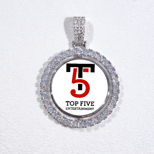 3D Spinning 2-Faced Custom Picture Pendant