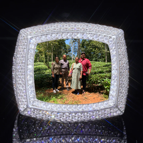 3D CUSTOM PICTURE ICED RING