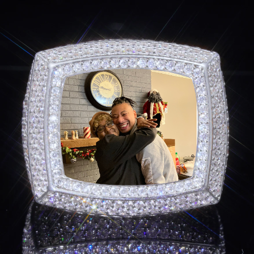3D CUSTOM PICTURE ICED RING