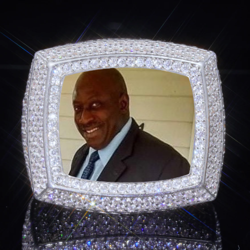 3D CUSTOM PICTURE ICED RING
