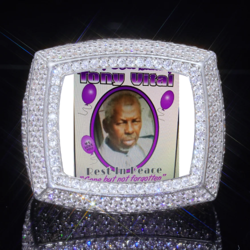 3D CUSTOM PICTURE ICED RING