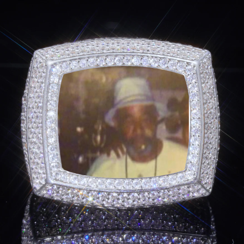 3D CUSTOM PICTURE ICED RING