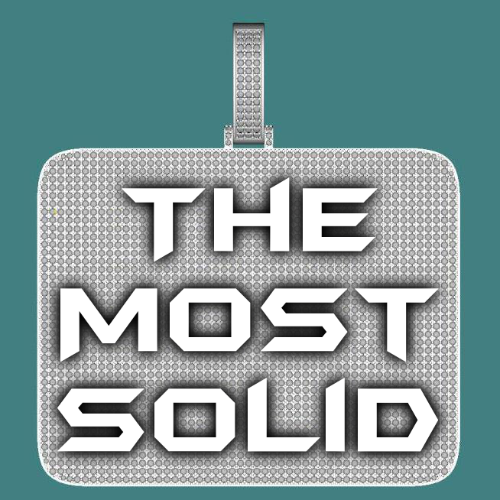 CUSTOM LETTER NECKLACE 3D BIG SQUARE