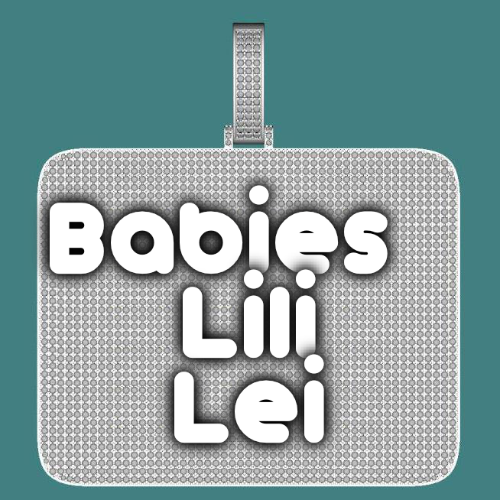 CUSTOM LETTER NECKLACE 3D BIG SQUARE