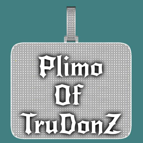 CUSTOM LETTER NECKLACE 3D BIG SQUARE