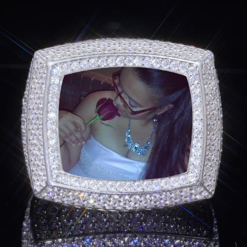 3D CUSTOM PICTURE ICED RING
