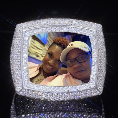 3D CUSTOM PICTURE ICED RING