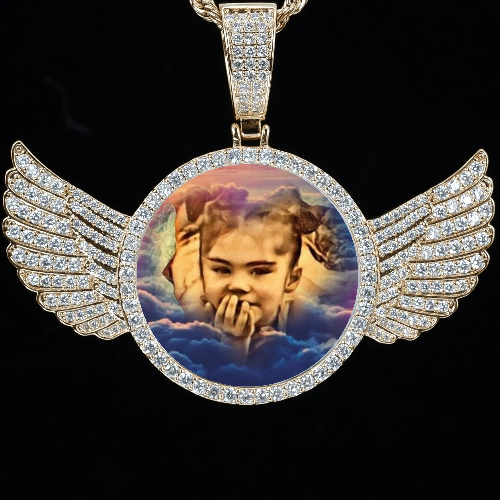 CUSTOM PICTURE PENDANT STYLE-4
