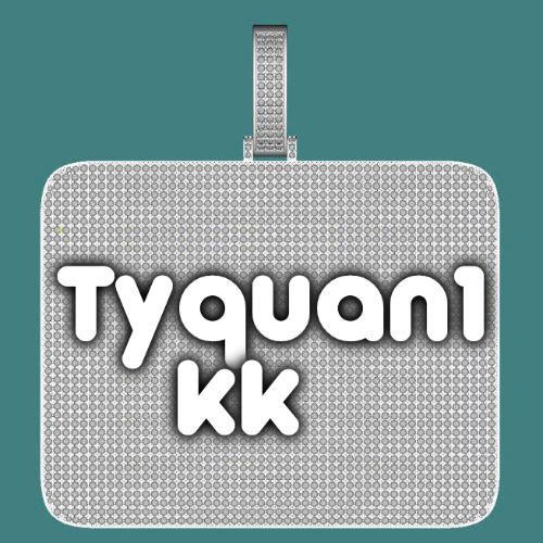 CUSTOM LETTER NECKLACE 3D BIG SQUARE