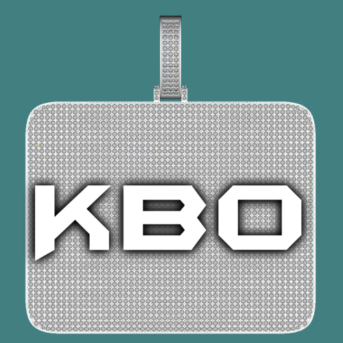 CUSTOM LETTER NECKLACE 3D BIG SQUARE
