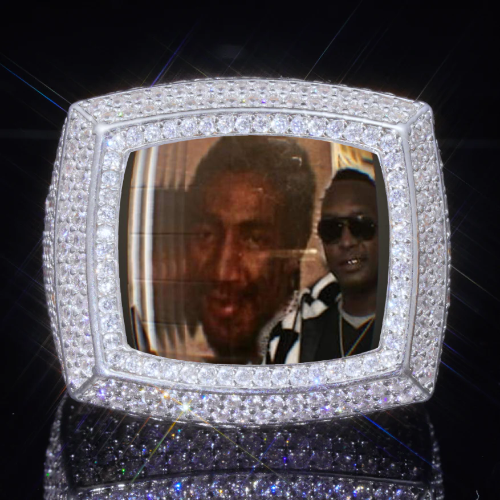 3D CUSTOM PICTURE ICED RING