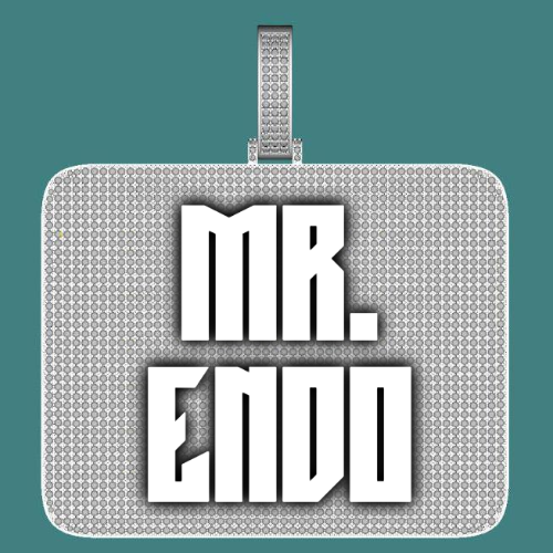 CUSTOM LETTER NECKLACE 3D BIG SQUARE
