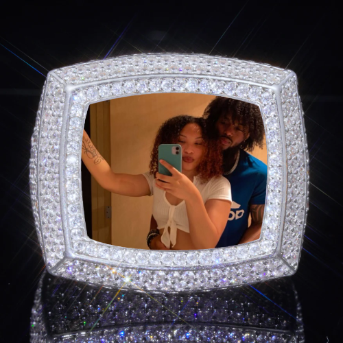 3D CUSTOM PICTURE ICED RING