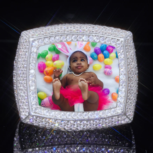 3D CUSTOM PICTURE ICED RING