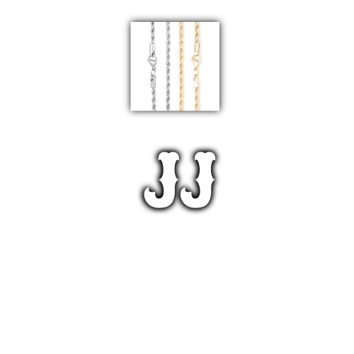 Custom Letters Freibeuter Font Necklace