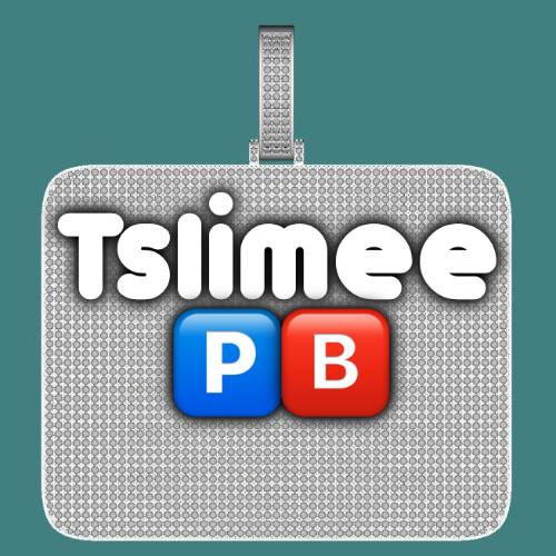 CUSTOM LETTER NECKLACE 3D BIG SQUARE