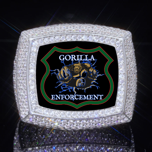 3D CUSTOM PICTURE ICED RING