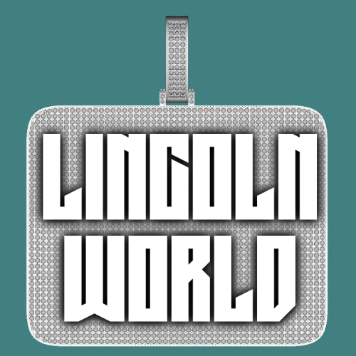 CUSTOM LETTER NECKLACE 3D BIG SQUARE
