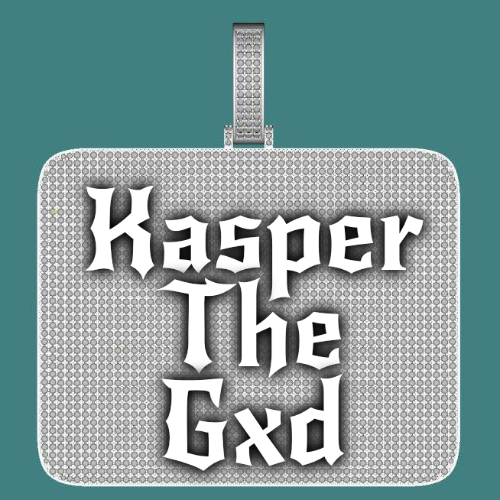 CUSTOM LETTER NECKLACE 3D BIG SQUARE