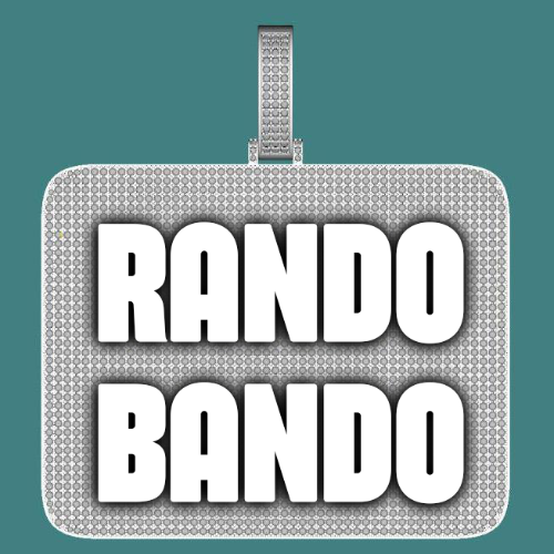 CUSTOM LETTER NECKLACE 3D BIG SQUARE