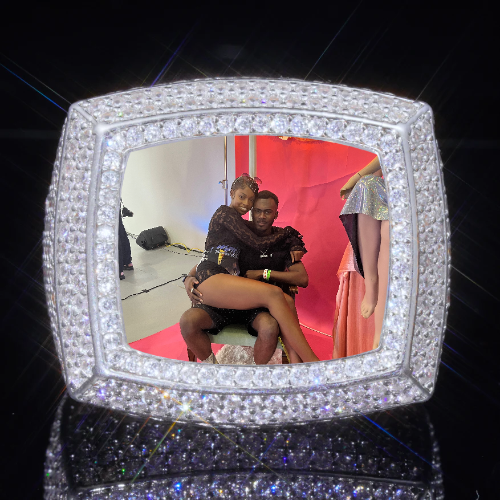 3D CUSTOM PICTURE ICED RING