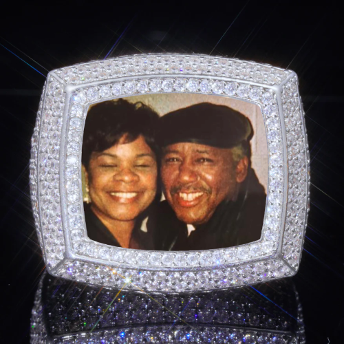 3D CUSTOM PICTURE ICED RING