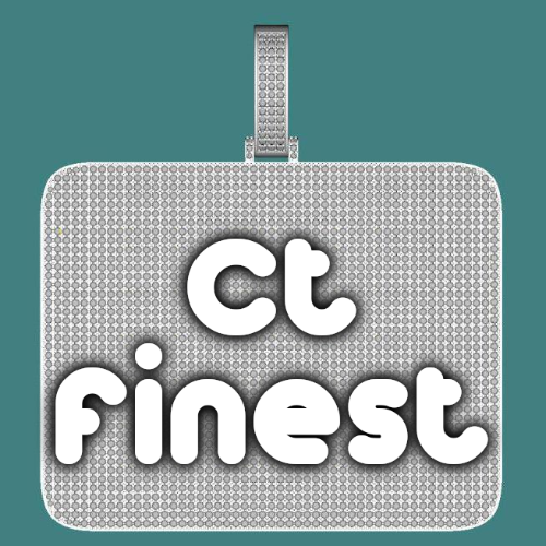 CUSTOM LETTER NECKLACE 3D BIG SQUARE