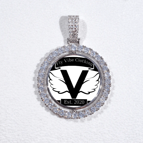 3D Spinning 2-Faced Custom Picture Pendant
