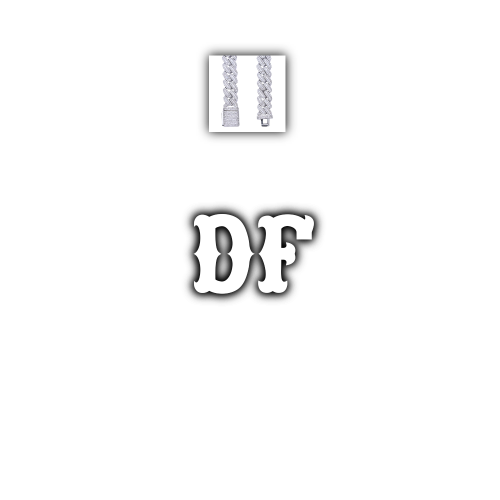 Custom Letters Freibeuter Font Necklace