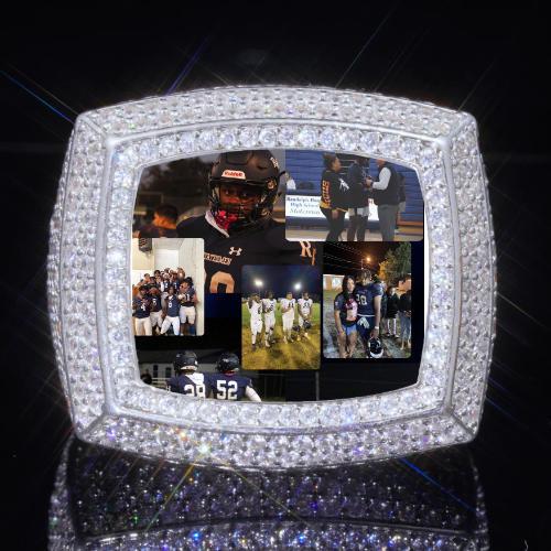 3D CUSTOM PICTURE ICED RING