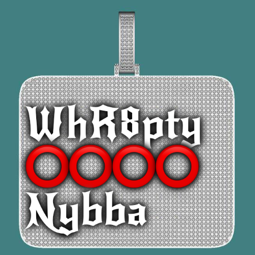 CUSTOM LETTER NECKLACE 3D BIG SQUARE